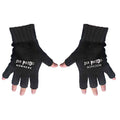 The Sex Pistols Unisex Fingerless Gloves: Nowhere & Boredom (Black)