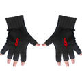 Slipknot Unisex Fingerless Gloves: Tribal S (Black)