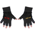 AC/DC Unisex Fingerless Gloves: PWR-UP Logo (Black)