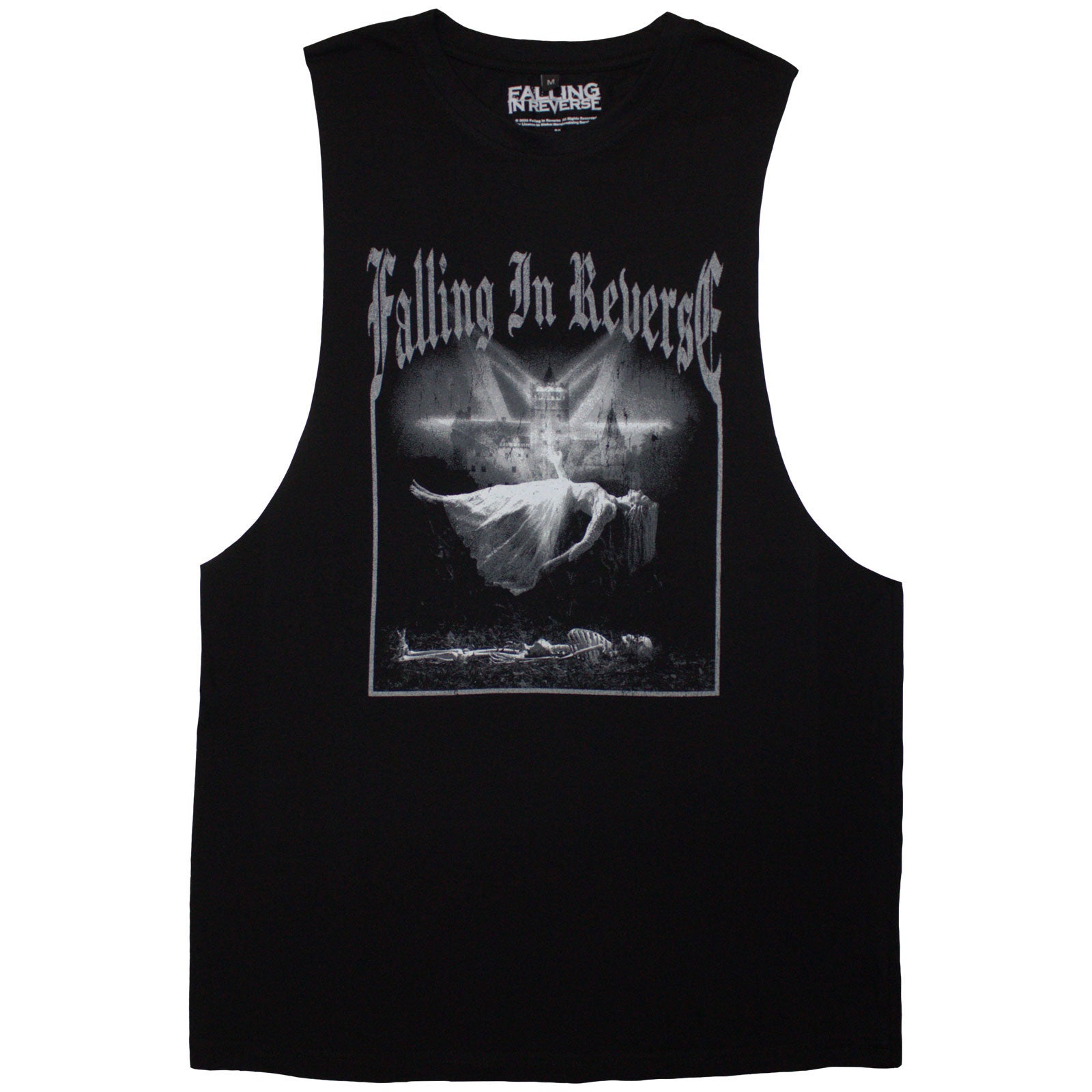 Falling In Reverse Unisex Vest T-Shirt: Floating (Black)
