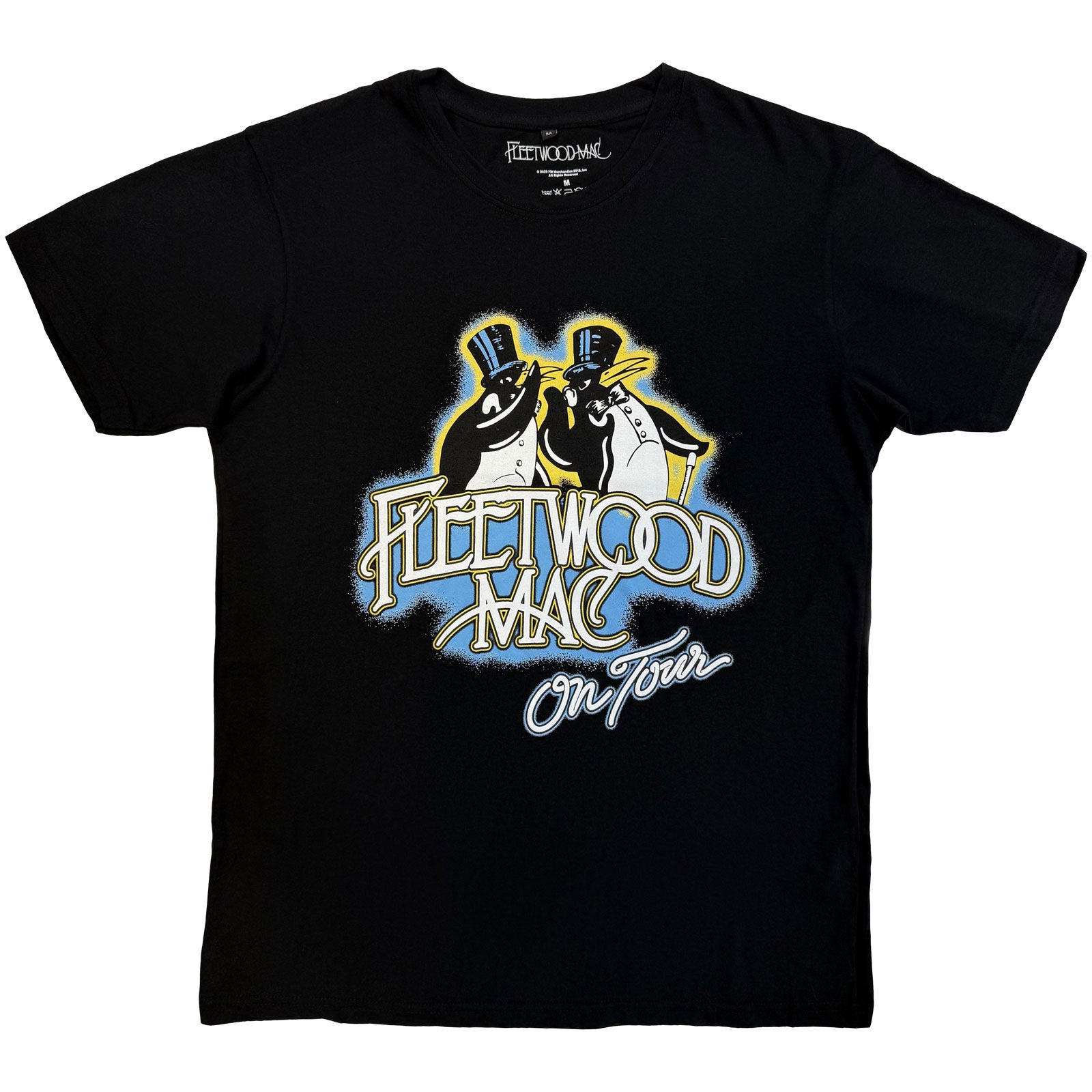 Fleetwood Mac Unisex Premium Carbon T-Shirt: On Tour (Black)