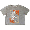 Fleetwood Mac Ladies Crop Top: Dove (Grey)