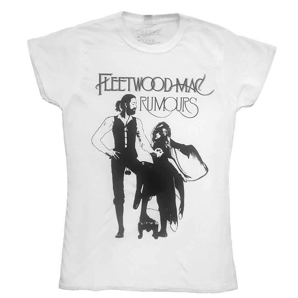 Fleetwood Mac Ladies T-Shirt: Rumours (White)
