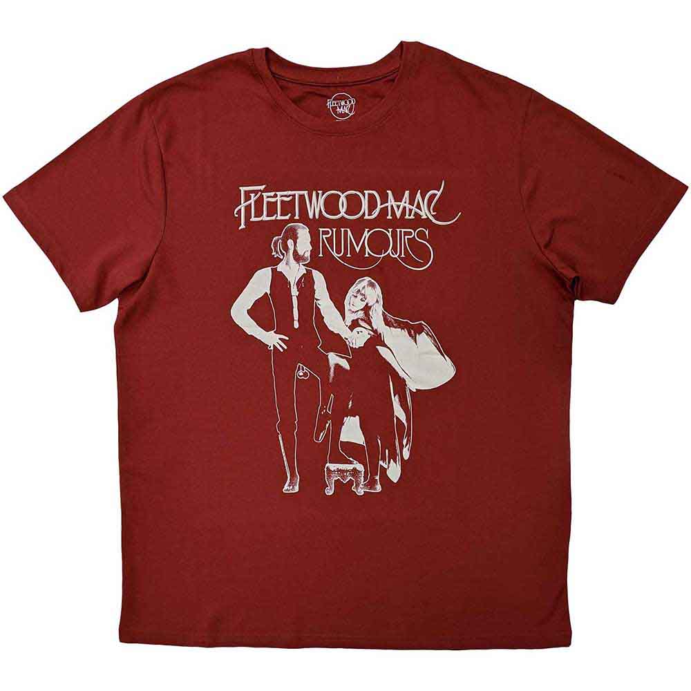 Fleetwood Mac Unisex T-Shirt: Rumours (Red)