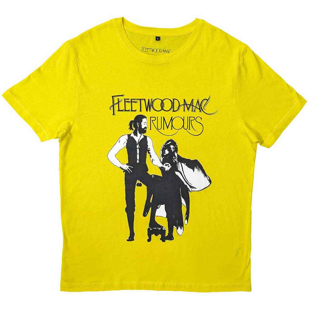 Fleetwood Mac Unisex T-Shirt: Rumours (Yellow)