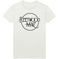 Fleetwood Mac Unisex T-Shirt: Classic Logo (White)
