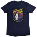 Fleetwood Mac Unisex T-Shirt: Wembley 2019 (Navy Blue) (Ex-Tour)