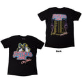 Fleetwood Mac Unisex T-Shirt: On Tour (Black) (Back Print)