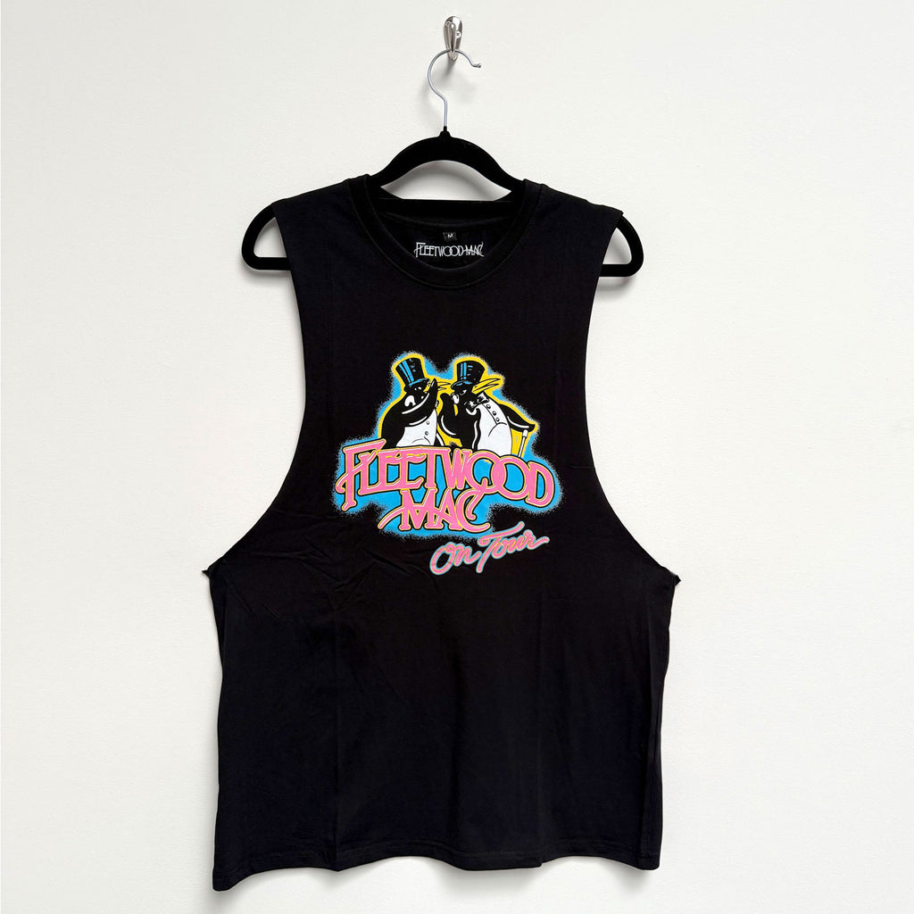 Fleetwood Mac Unisex Vest T-Shirt: On Tour (Black)