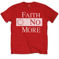 Faith No More Unisex T-Shirt: Classic New Logo Star (Red)
