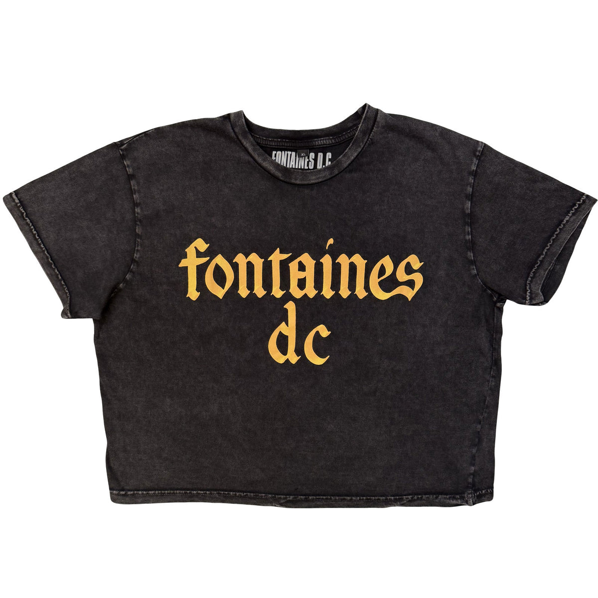 FontainesDC_Gothic Logo Stone Wash_Lady_CHAR_Crop Top
