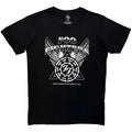 Foo Fighters Unisex Premium Carbon T-Shirt: Everything or Nothing At All Logo (Black)