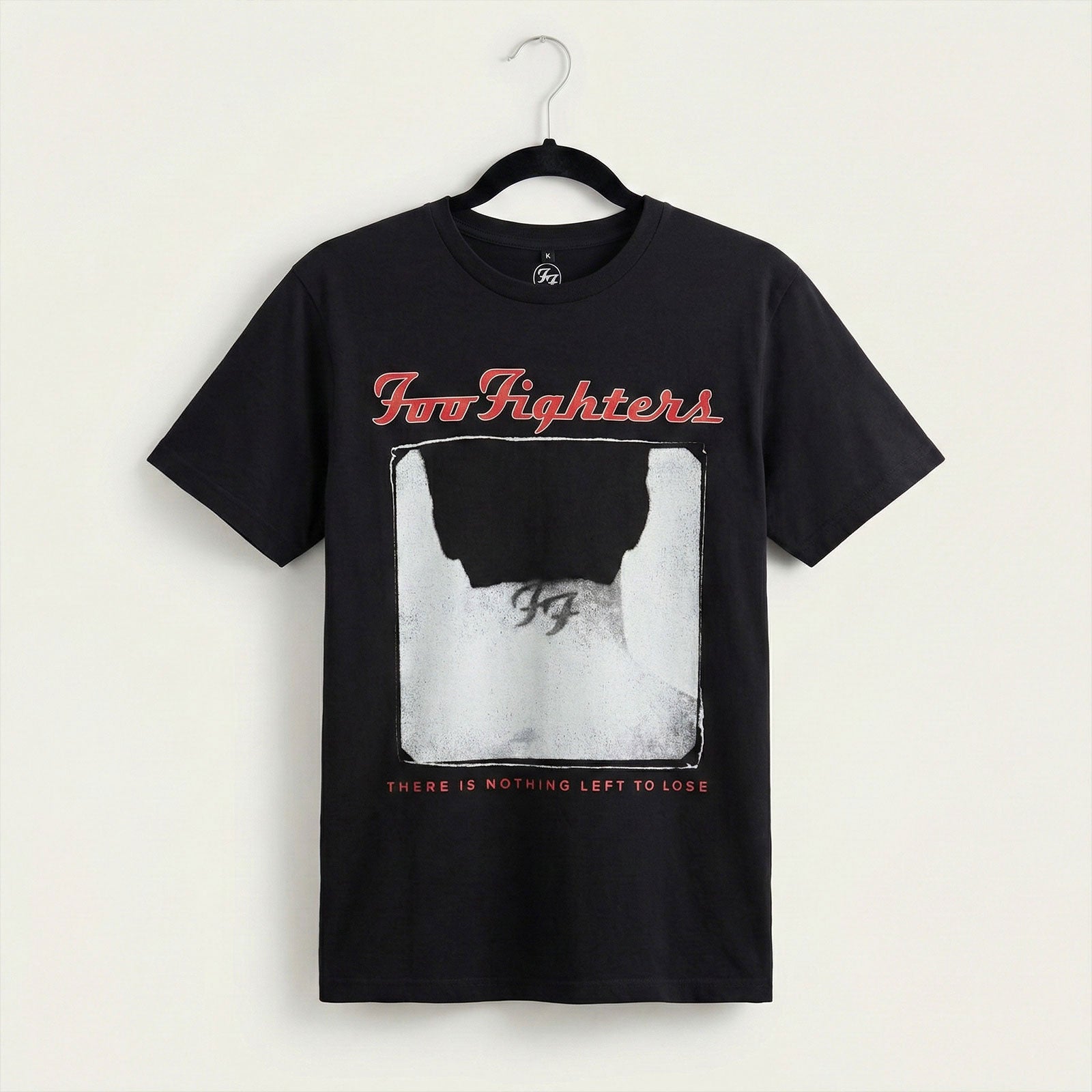 Foo Fighters Unisex Premium Carbon T-Shirt: Nothing Left To Lose Tour (Black) (Back Print)