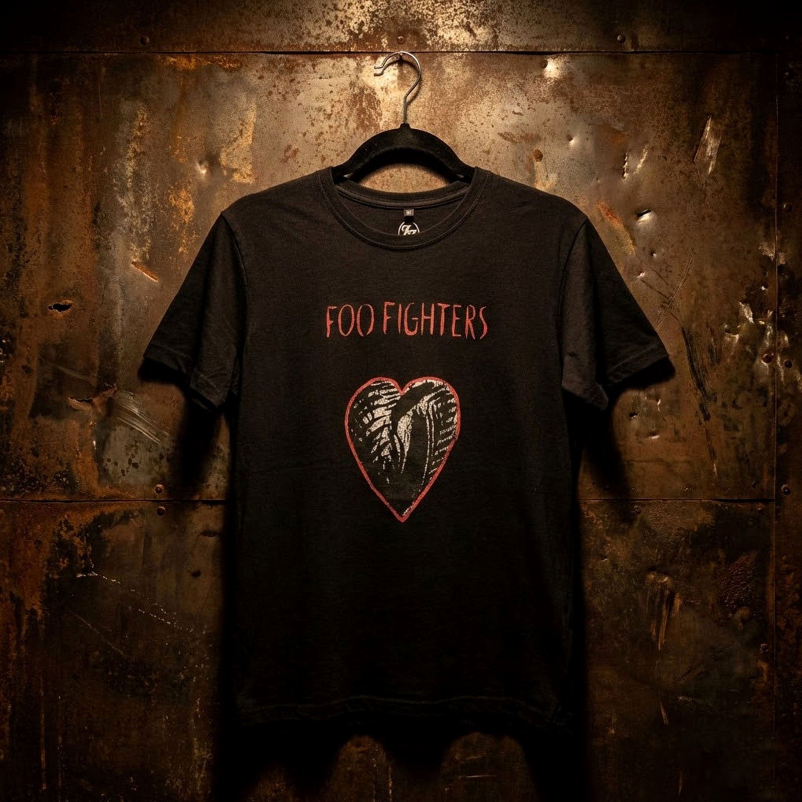 Foo Fighters Unisex Premium Carbon T-Shirt: One By One (Black) (Back Print)