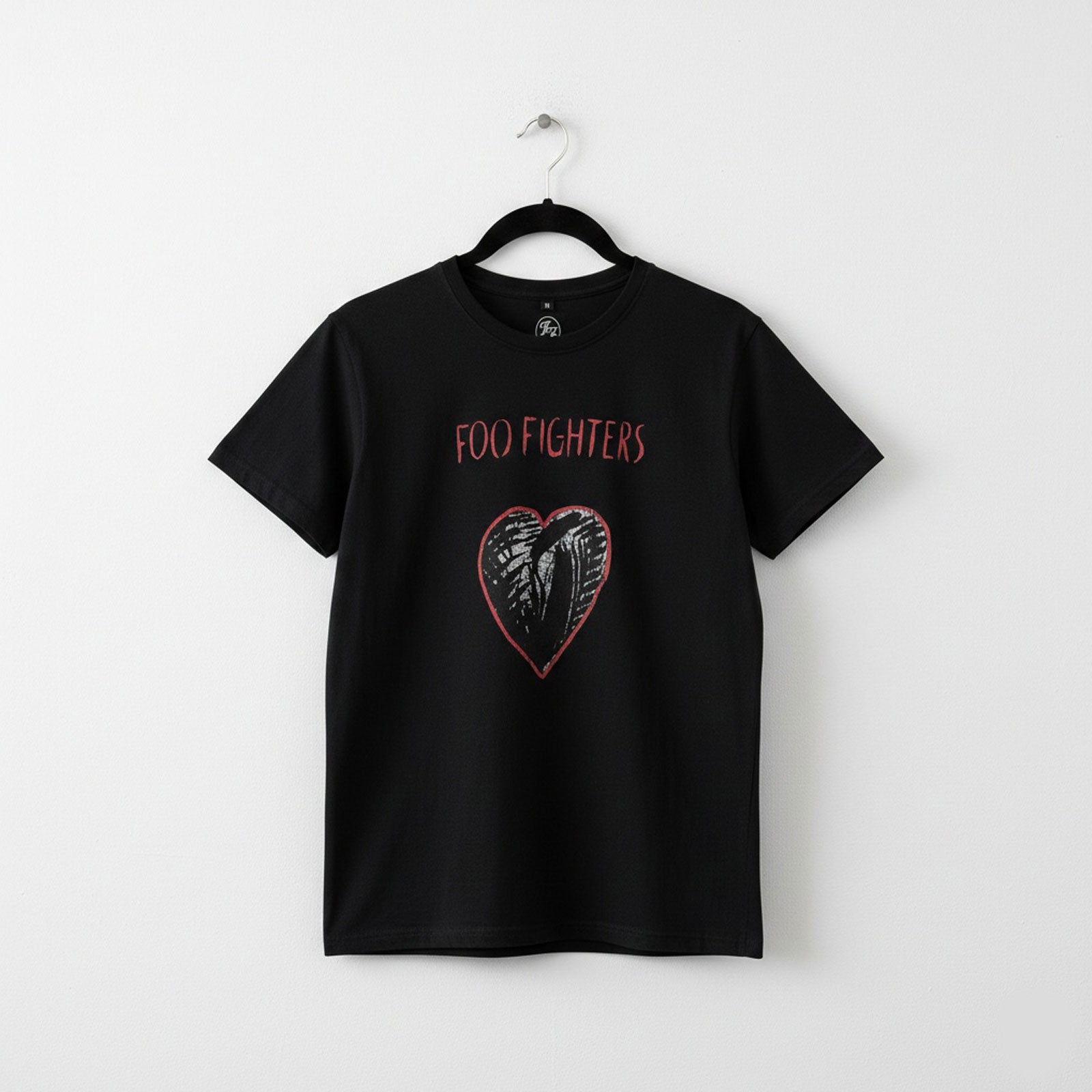 Foo Fighters Unisex Premium Carbon T-Shirt: One By One (Black) (Back Print)
