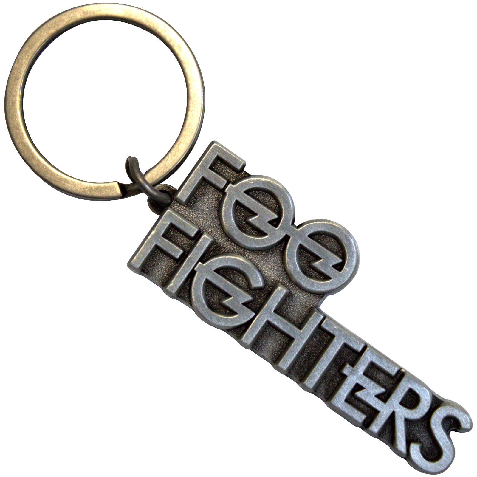 Foo Fighters Keychain: Stacked Logo