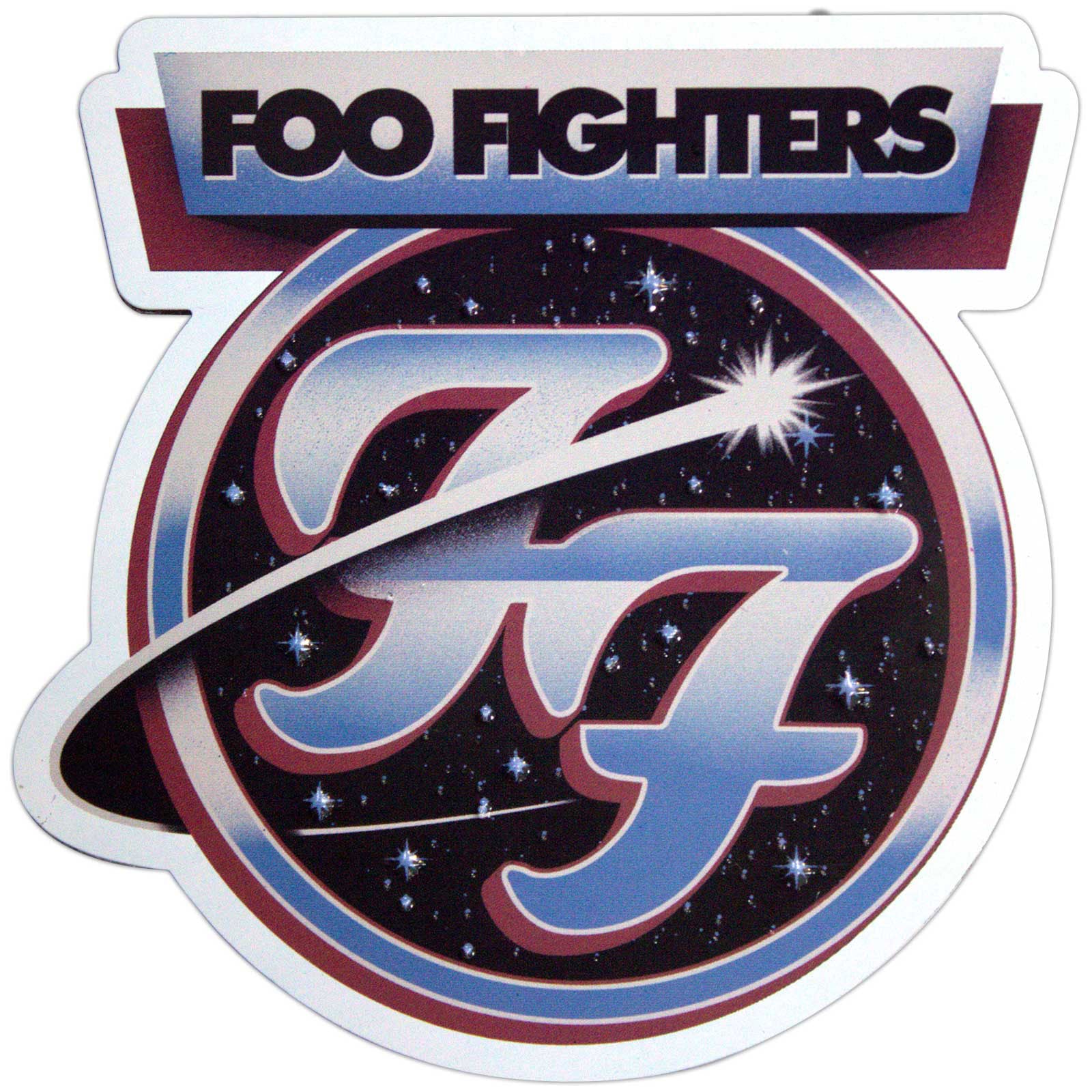 Foo Fighters Fridge Magnet: Comet Embossed