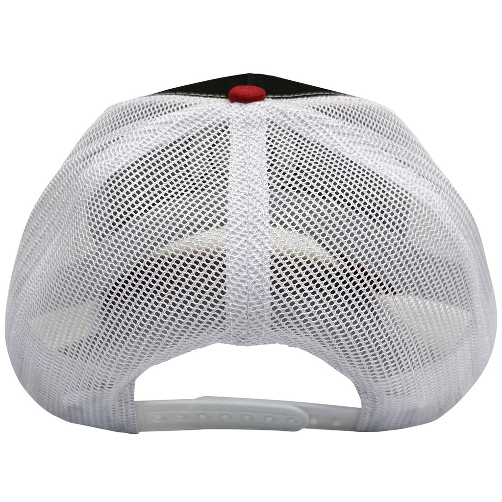 Foo Fighters Unisex Mesh Back Cap: 1995 Emblem (Black, Red & White)