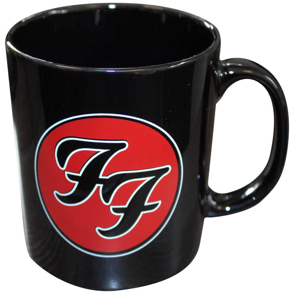 Foo Fighters Unboxed Mug: FF Logo (Black)