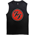 Foo Fighters Unisex Tank T-Shirt: FF Logo (Black)