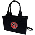 Foo Fighters Cotton Tote Bag: FF Logo (Black) (Back Print)