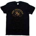 Foo Fighters Unisex T-Shirt: Arched Stars (Black)