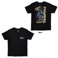 Foo Fighters Unisex T-Shirt: Snake (Black) (Back Print)