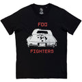 Foo Fighters Unisex T-Shirt: White Limo (Black)