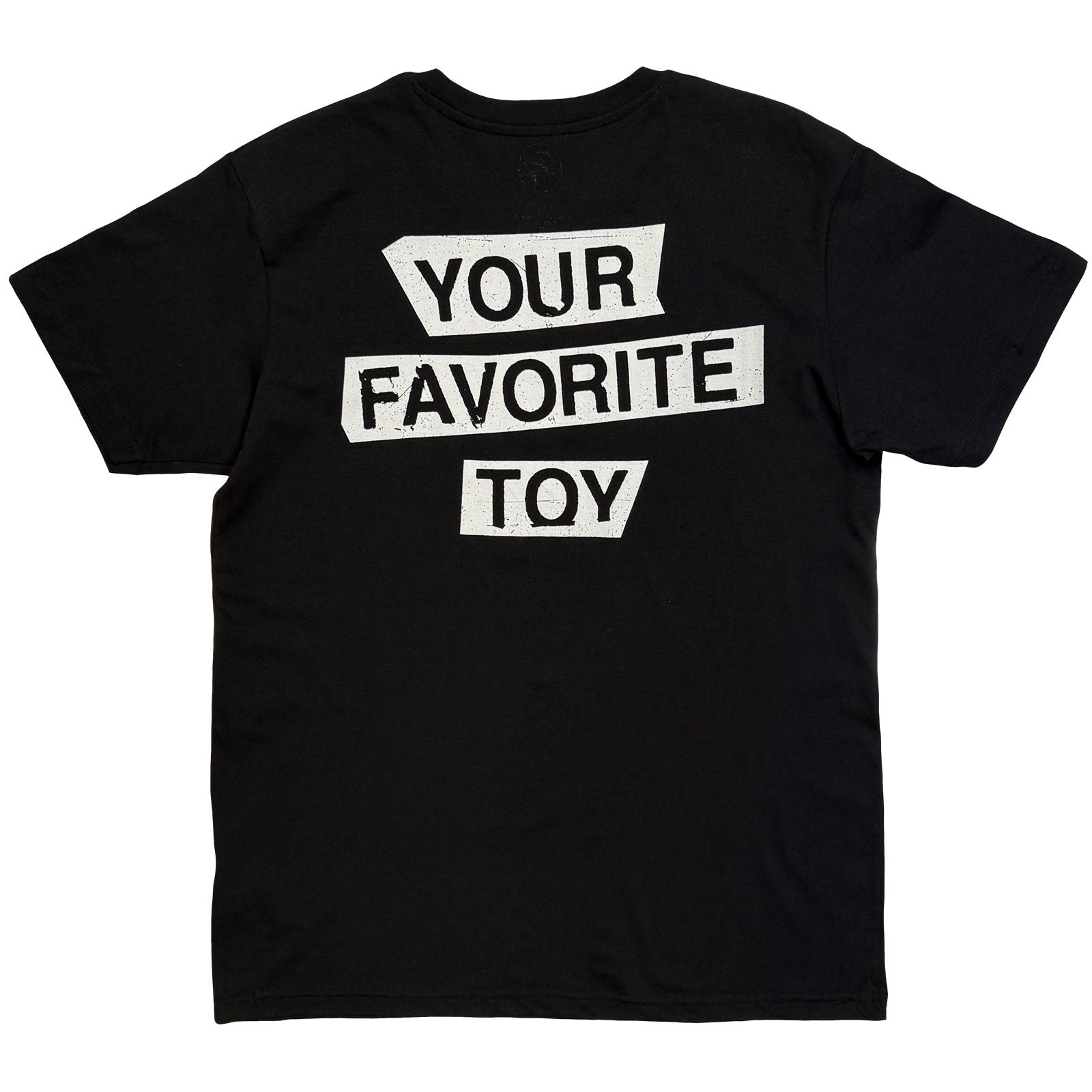 Foo Fighters Unisex T-Shirt: Your Favourite Toy (Black) (Back Print)