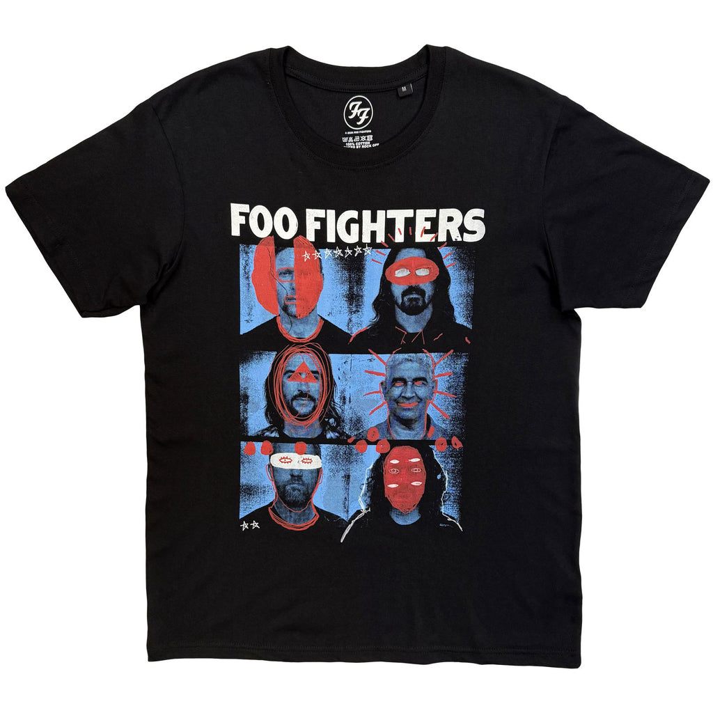 Foo Fighters Unisex T-Shirt: Your Favourite Toy (Black) (Back Print)