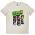 Foo Fighters Unisex T-Shirt: Take Cover Tour (Natural)