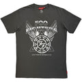 Foo Fighters Unisex Unplugged T-Shirt: EONAA Logo (Taupe)