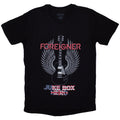 Foreigner Unisex T-Shirt: Juke Box Hero (Black)
