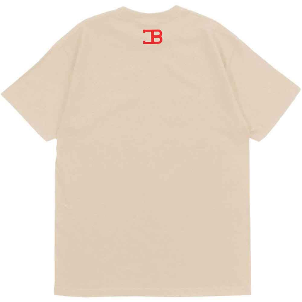 French Montana Unisex T-Shirt: Don't Block Your Blessings (Natural) (Back Print)