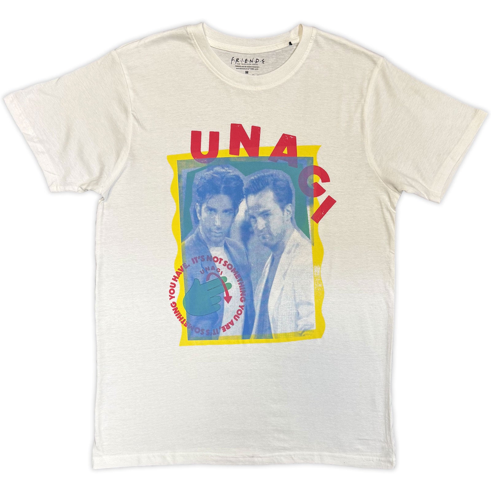Friends Unisex T-Shirt: Unagi (White)