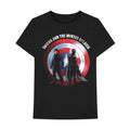 Marvel Comics Unisex T-Shirt: Falcon & Winter Soldier Shield Logo (Black)