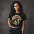 Fleetwood Mac: Stars & Penguins Ladies Crop Top (Black)