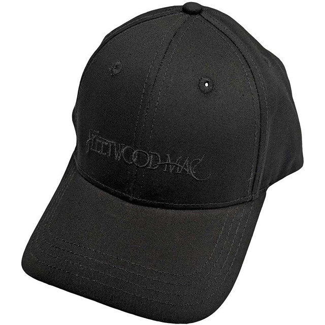 Fleetwood Mac: Text Logo Unisex Baseball Cap (Black)