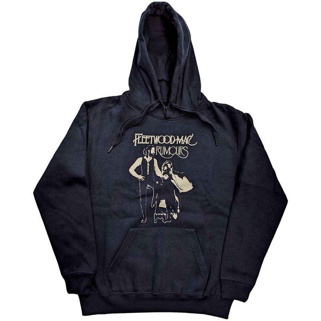 Fleetwood Mac Unisex Pullover Hoodie: Rumours (Navy Blue)