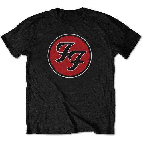 Foo Fighters FF Logo T-Shirt Black Official Licensed Unisex Tee