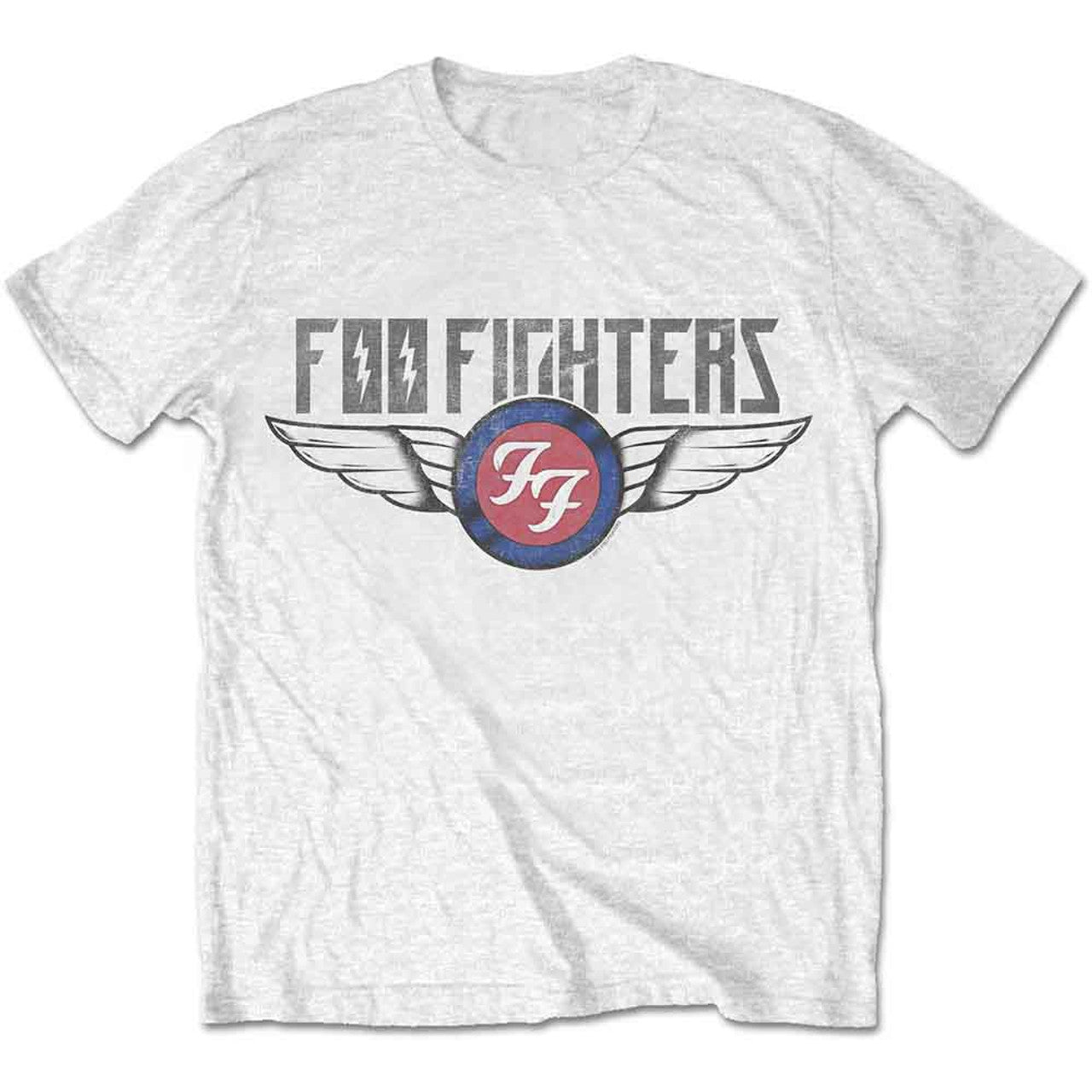 Unisex T-Shirt Foo Fighters Flash Wings (White)