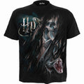 Harry Potter Unisex T-Shirt: Dark Mark (Black) (Back Print)