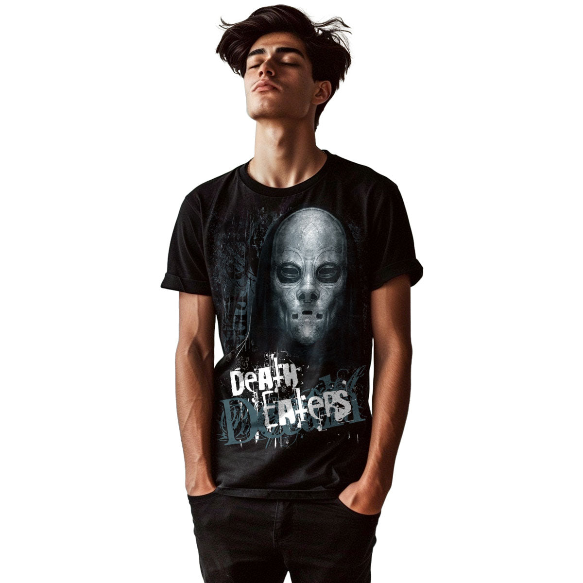 Harry Potter Unisex T-Shirt: Death Eaters (Black)