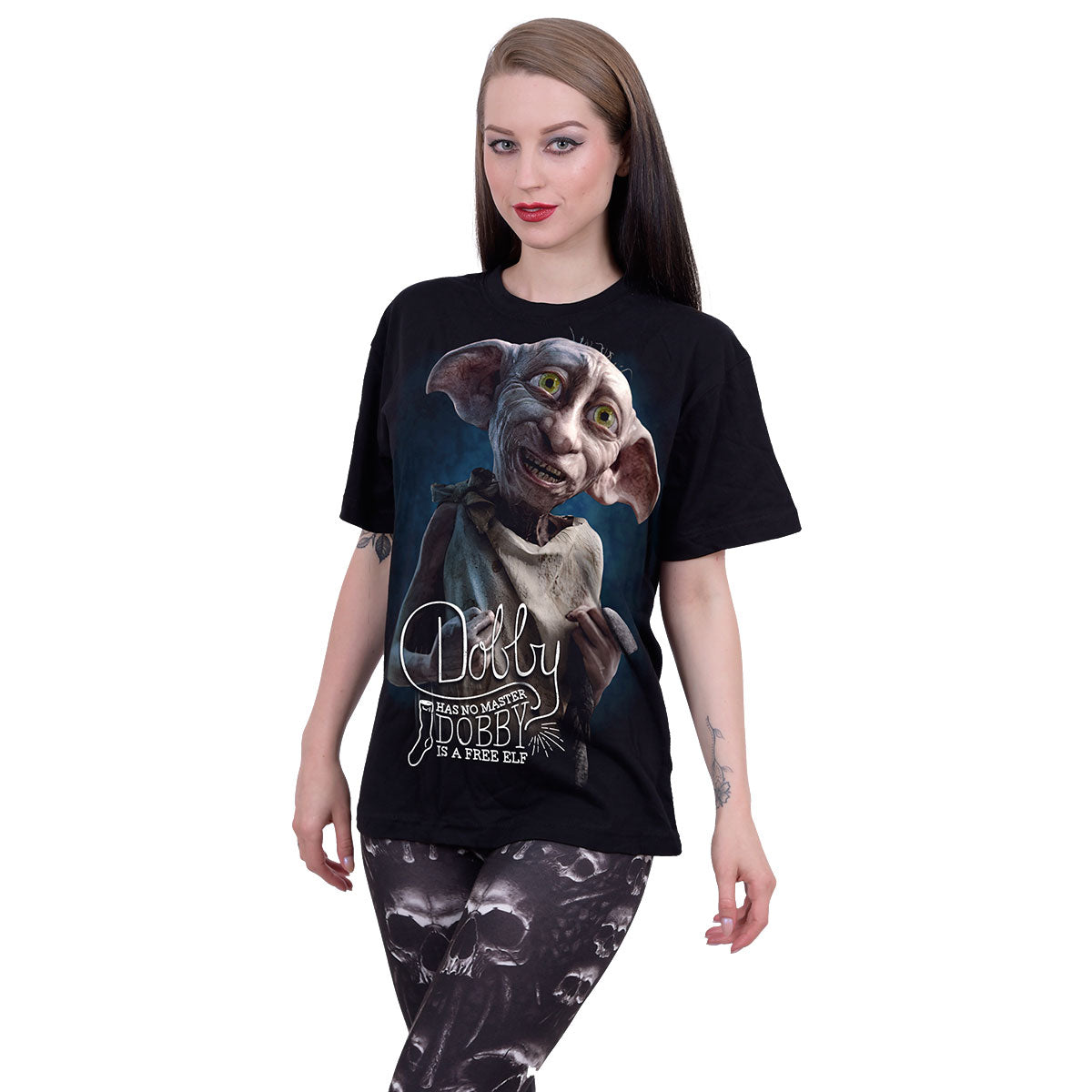 Harry Potter Unisex T-Shirt: Dobby (Black)