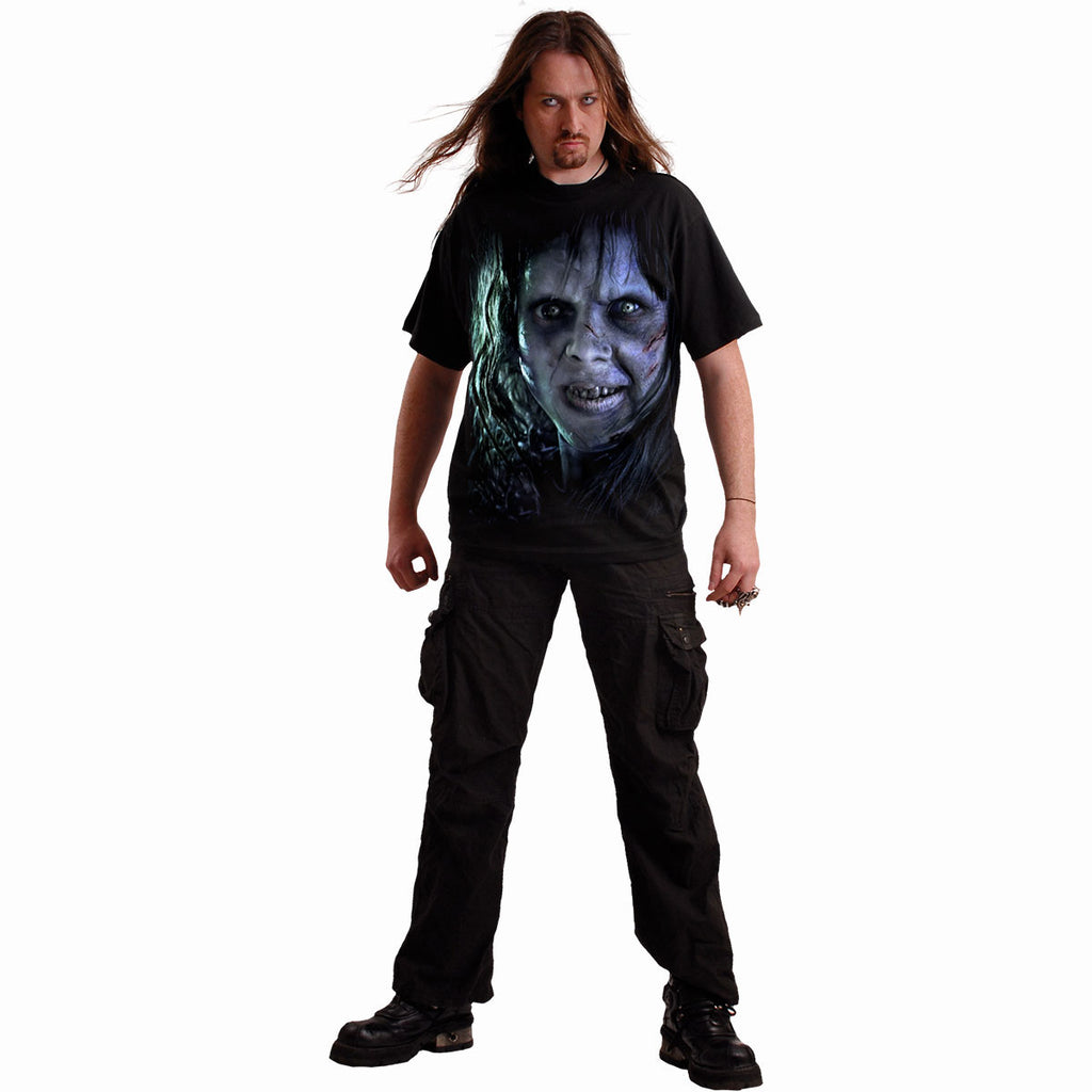 The Exorcist Unisex T-Shirt: Regan (Black) (Back Print)