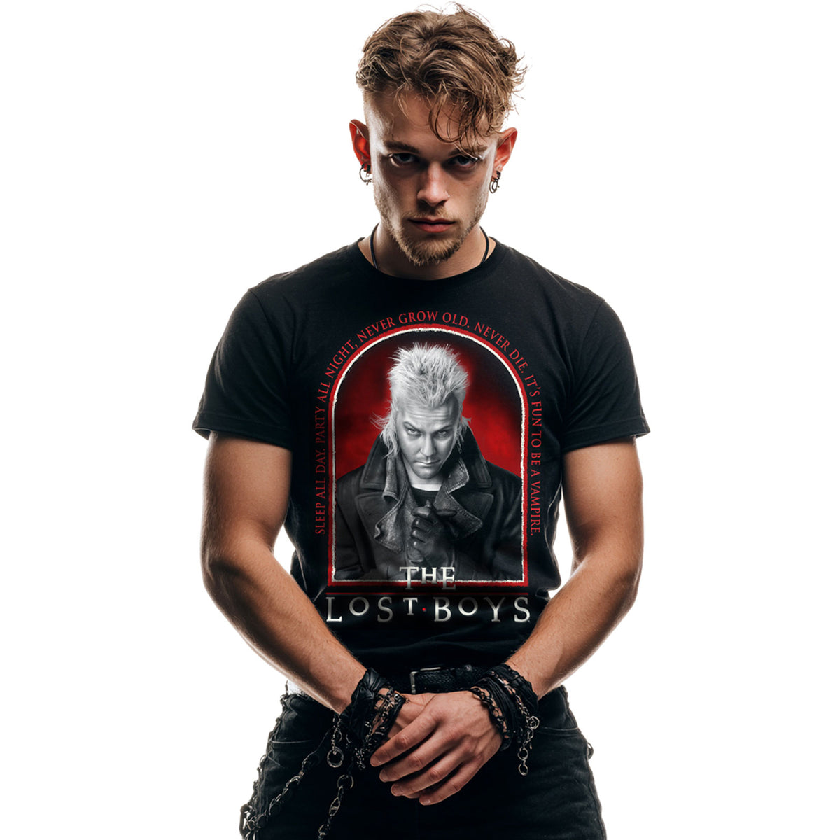 The Lost Boys Unisex T-Shirt: Fun To Be A Vampire (Black)