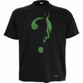 DC Comics Unisex T-Shirt: The Batman Glow In The Dark Logo (Black)