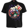 DC Comics Unisex T-Shirt: Batman Harley Quinn Puddin' (Black)