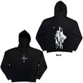 Lady Gaga Unisex Pullover Hoodie: Mayhem (Black) (Back Print)
