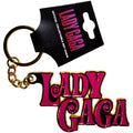 Lady Gaga Keychain: Swirly Logo